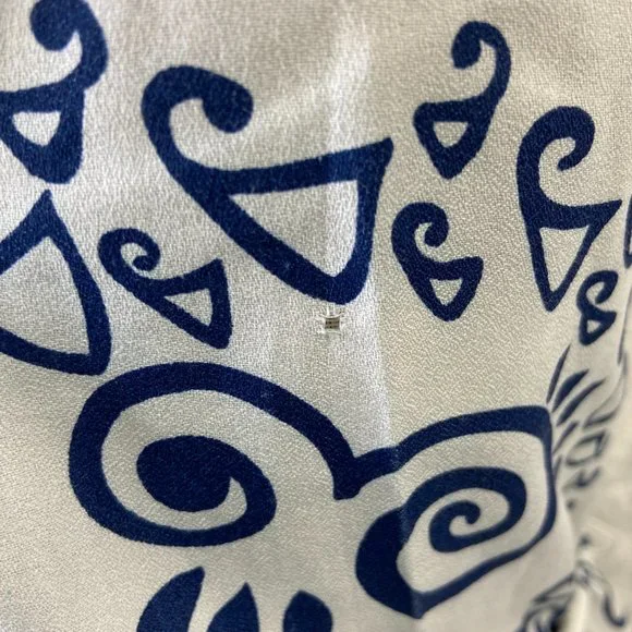 Vintage 60's Romper Culottes Liberty Circle Scooter Dress MOD Pattern Geometric - Picture 11 of 12